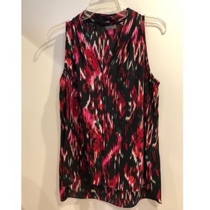 Vince Camuto Multi-Color Sleeveless Blouse